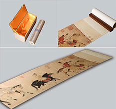 嵩县馆藏书画复制博物馆书画复制服务